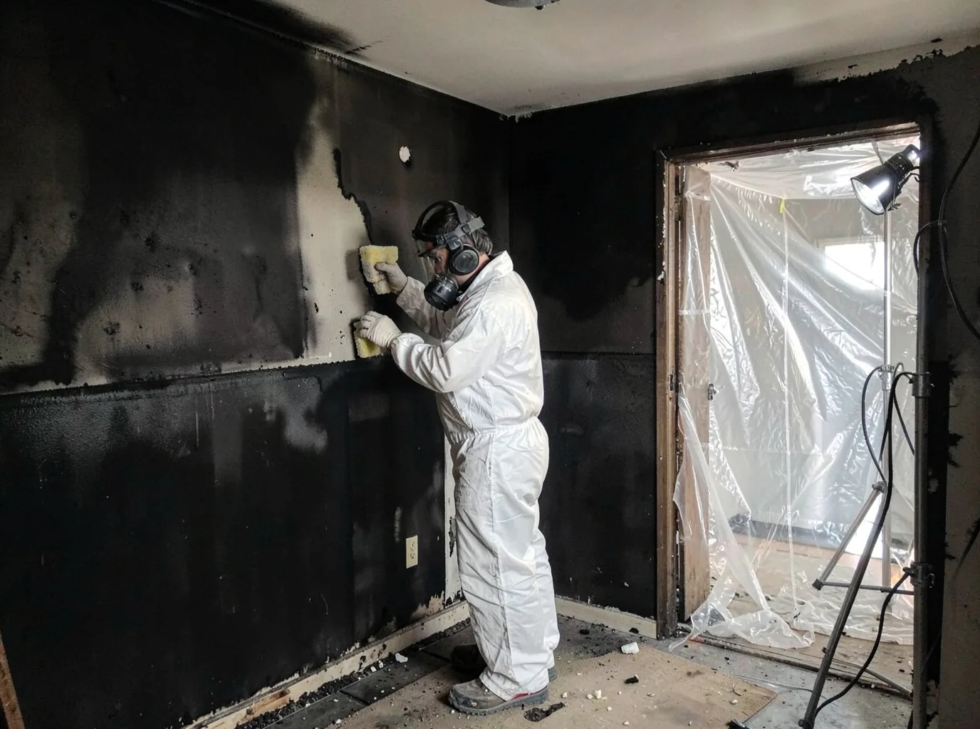 Fire Damage Restoration company in Six Mile Run, PA